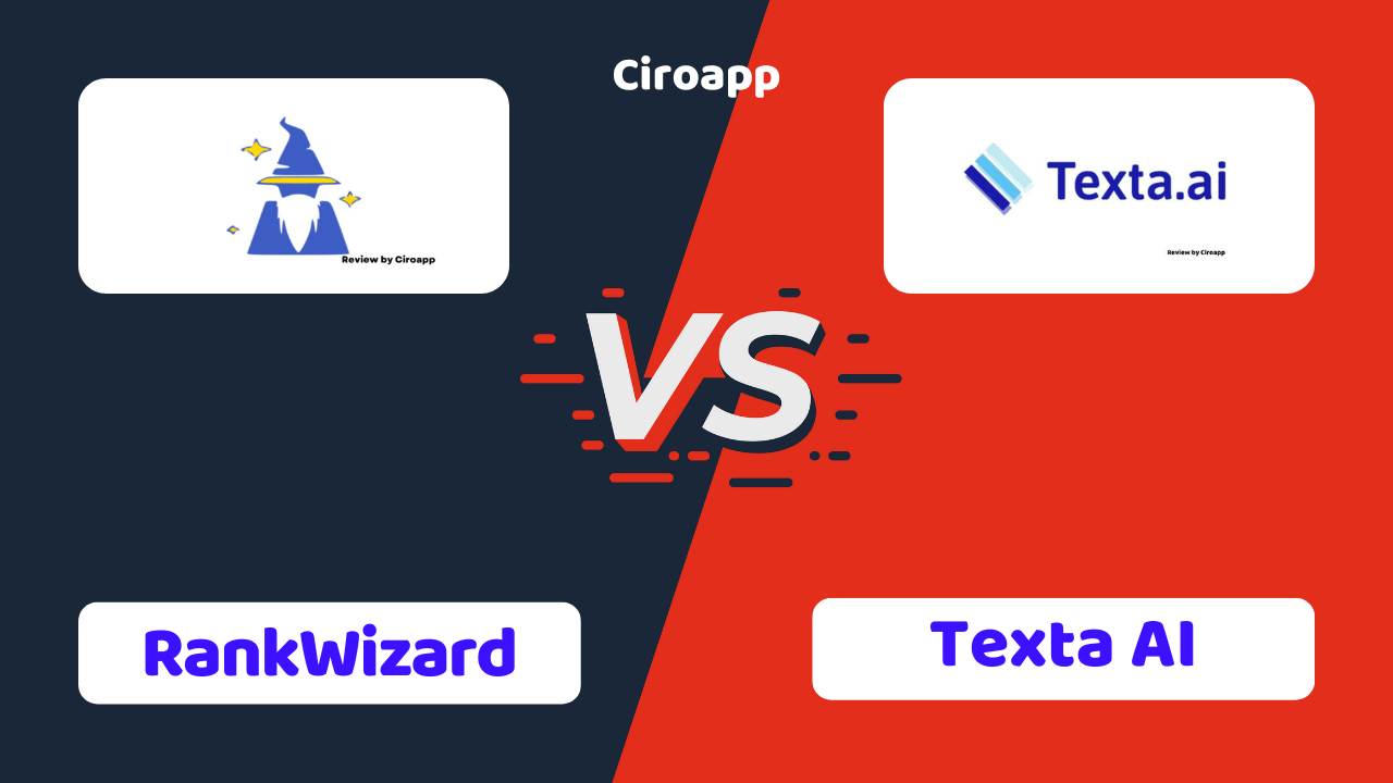 RankWizard vs Texta AI