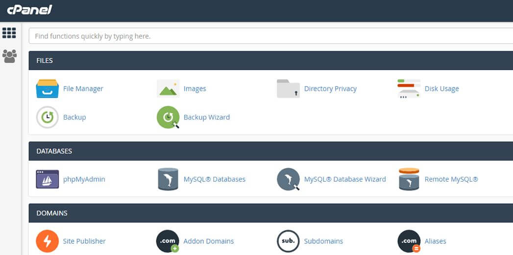 A2 Hosting cpanel