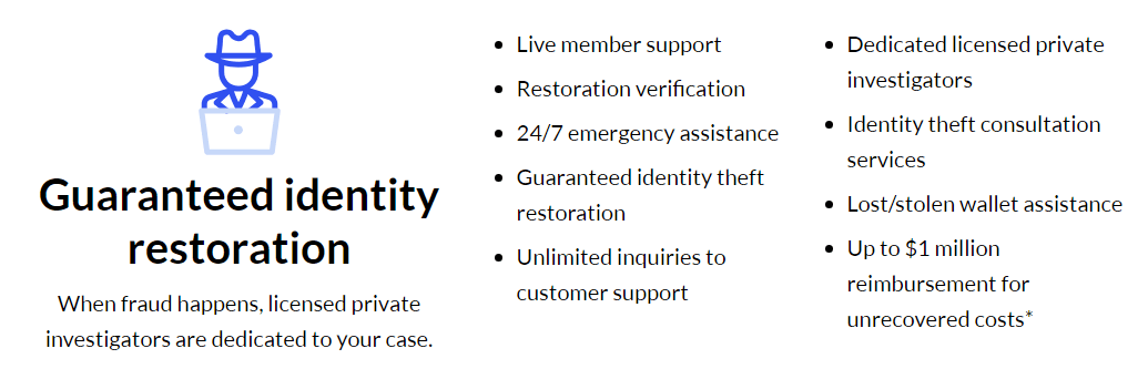 IDShield restoration