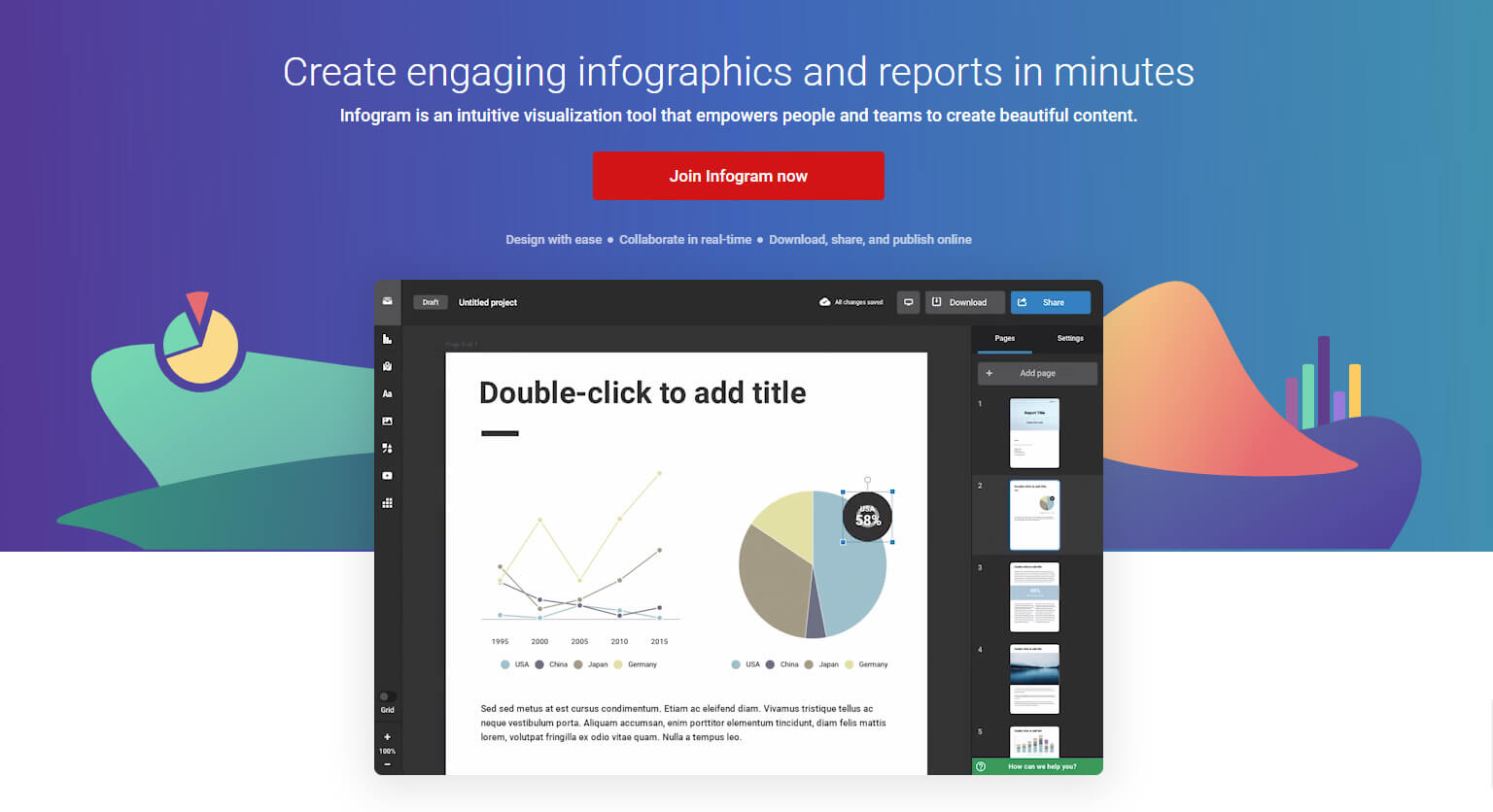 Infogram omslag