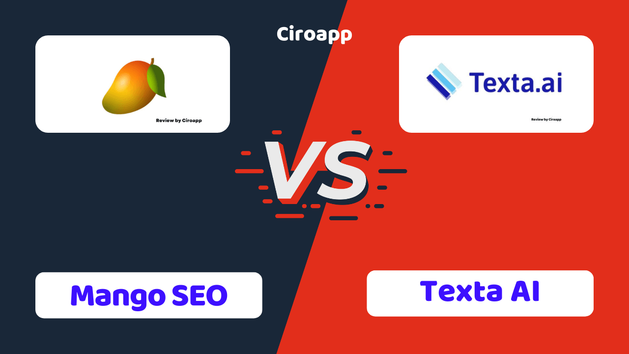 Mango SEO vs Texta AI