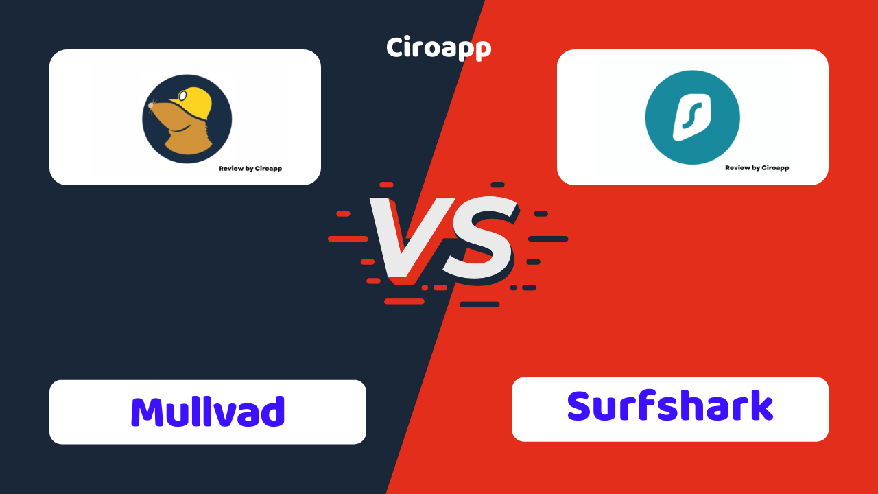 Mullvad vs Surfshark