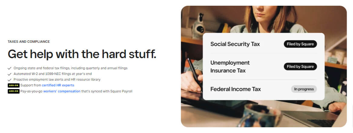 Square Payroll features 2
