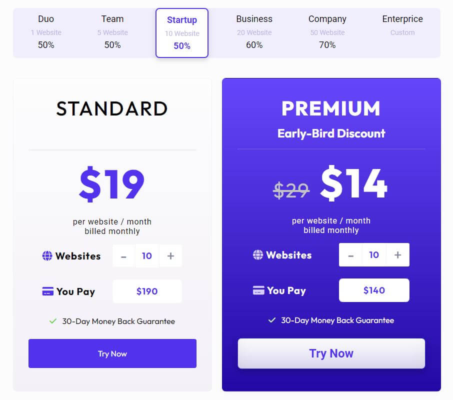 قیمت WP Stack