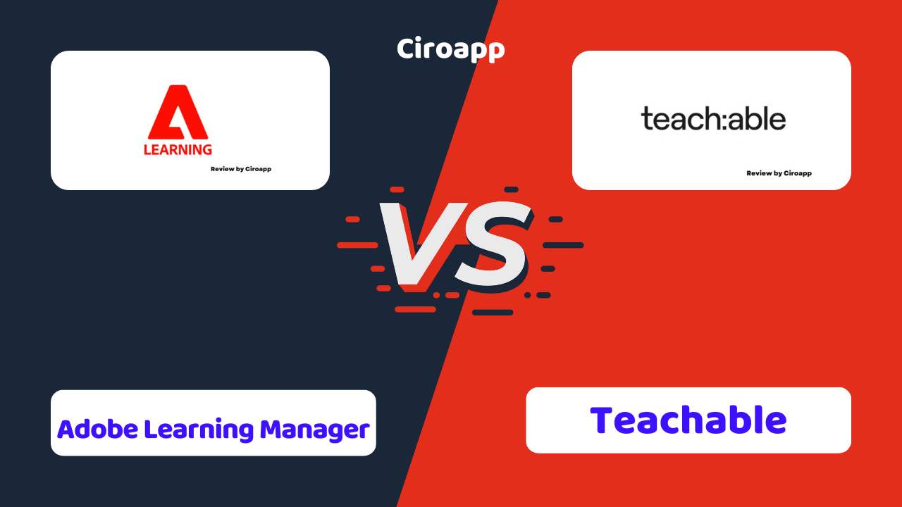 Adobe Learning Manager vs Teachable