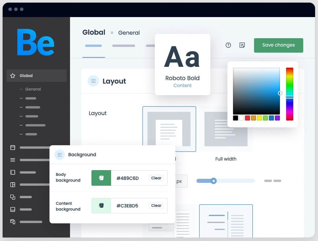 Betheme bebuilder темы