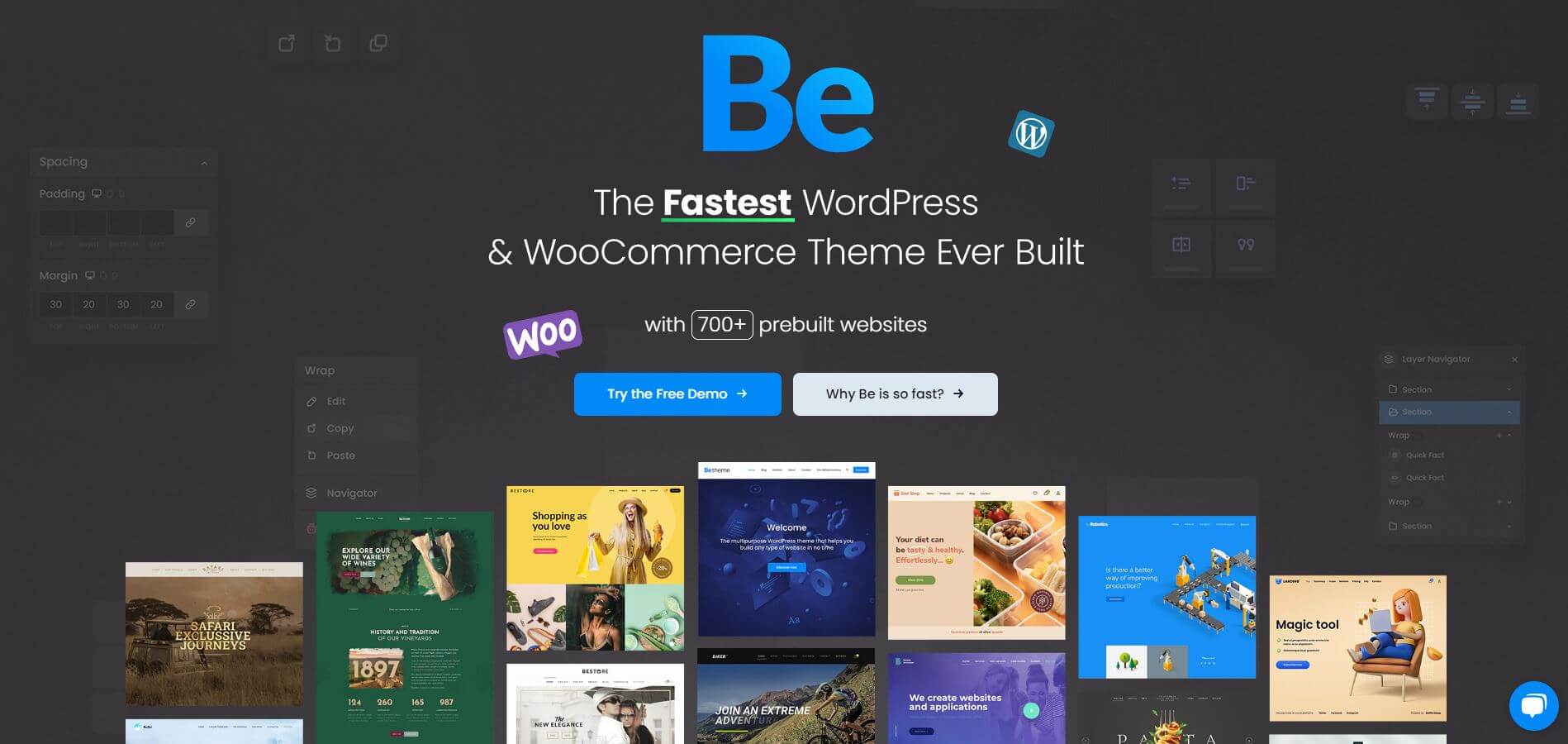 Betheme home page