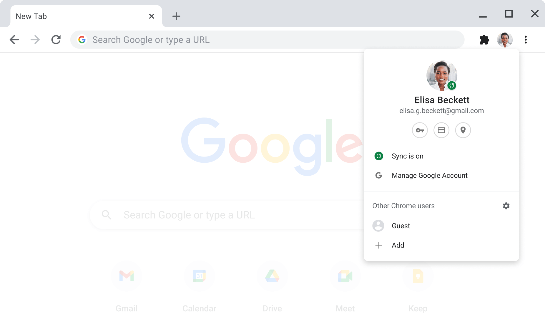 Chromeの同期