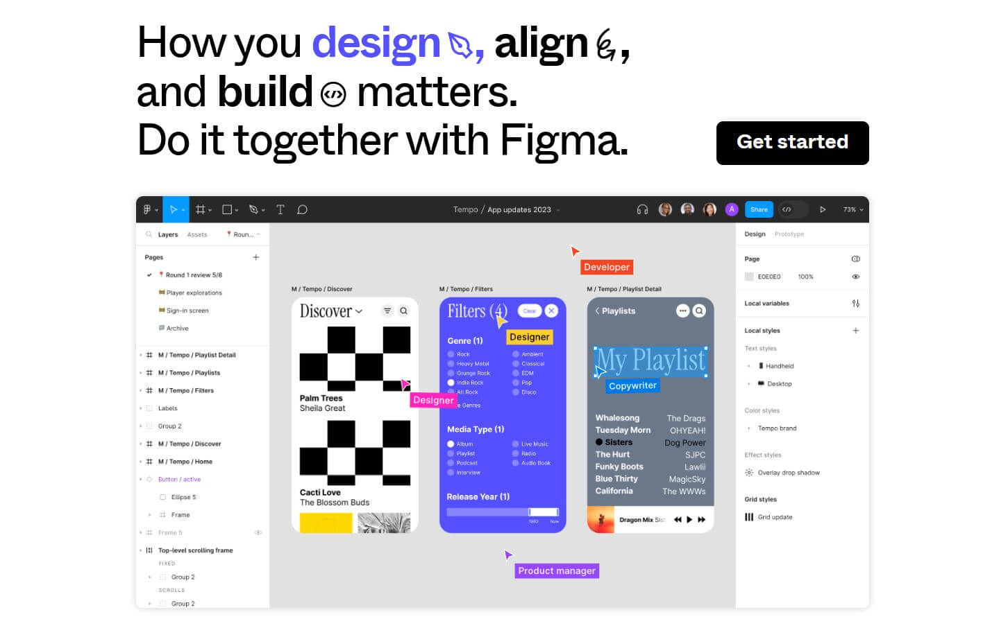 Figma-Startseite