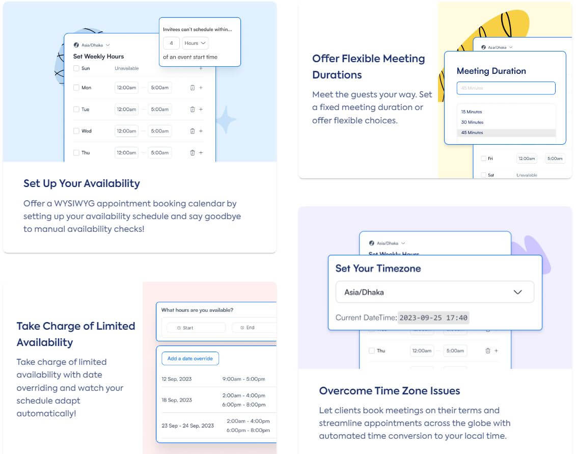 مدیریت موجودی FluentBooking