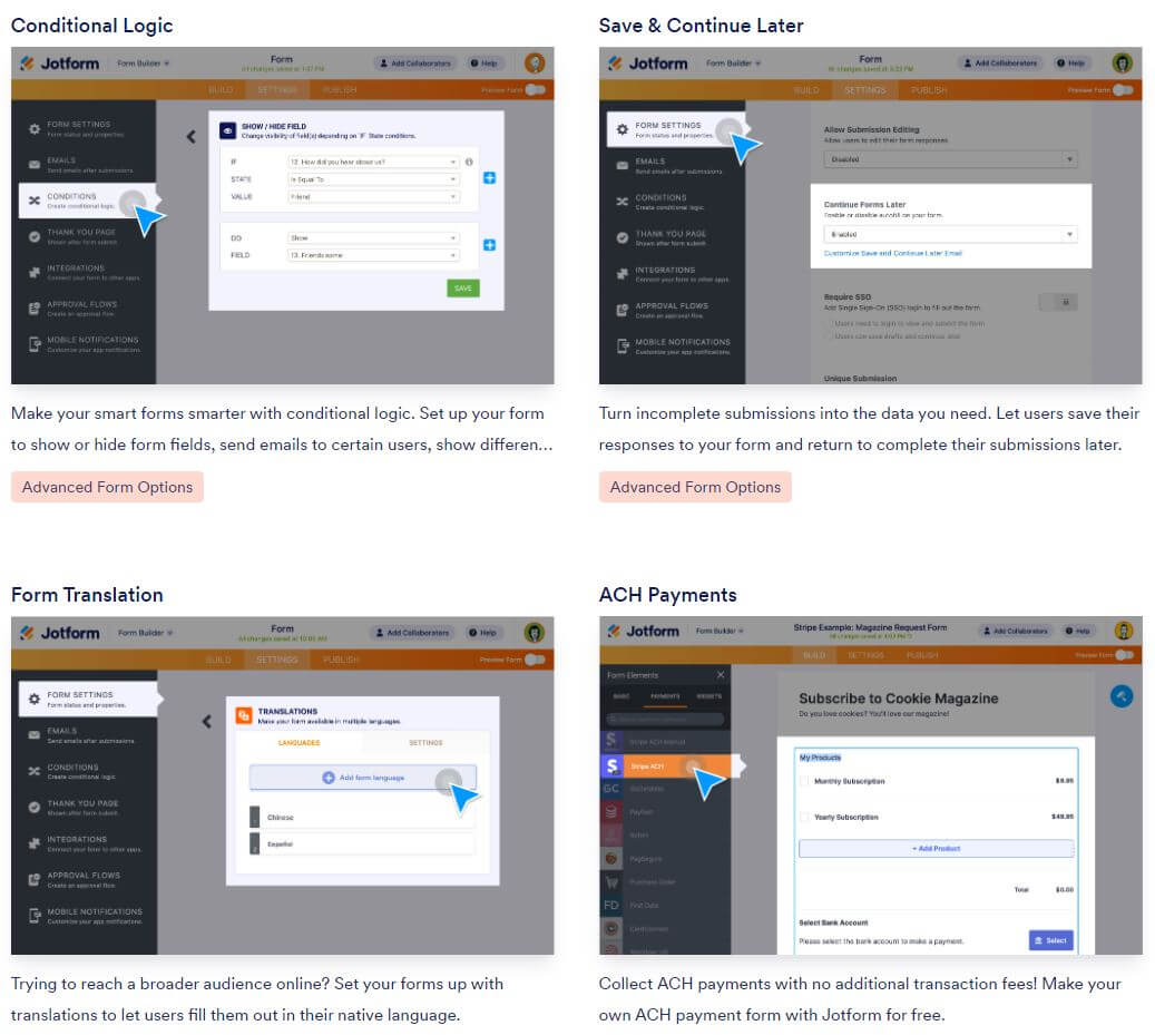 Jotform features 1