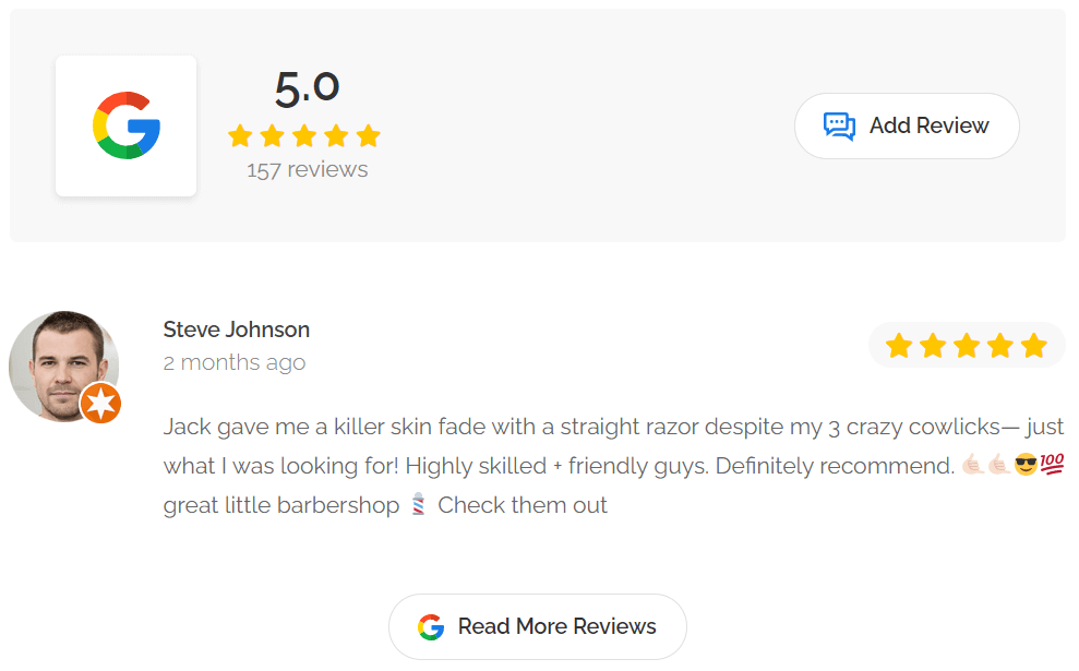 Listeo google reviews