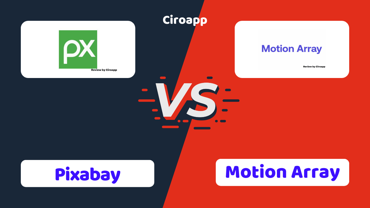 Pixabay vs Motion Array