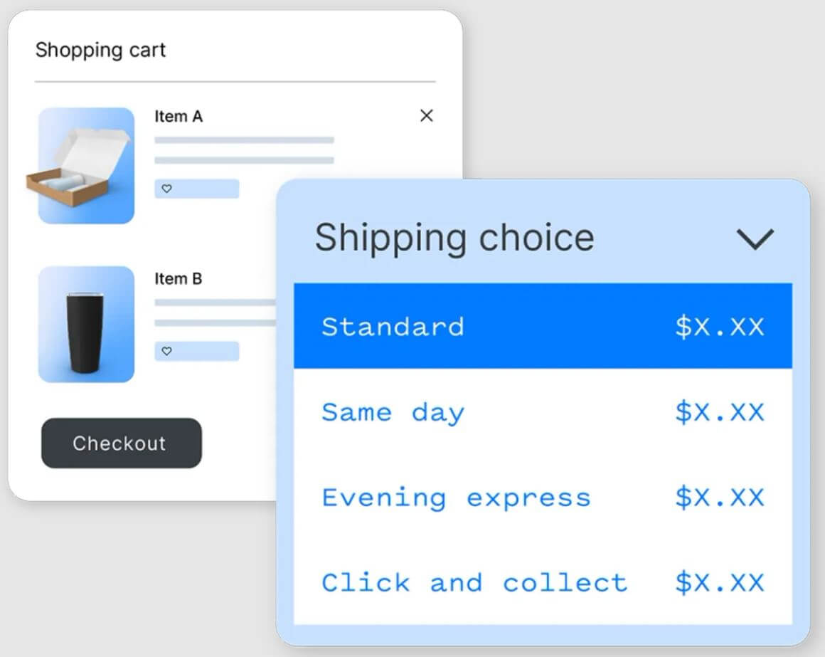 Starshipit checkout options