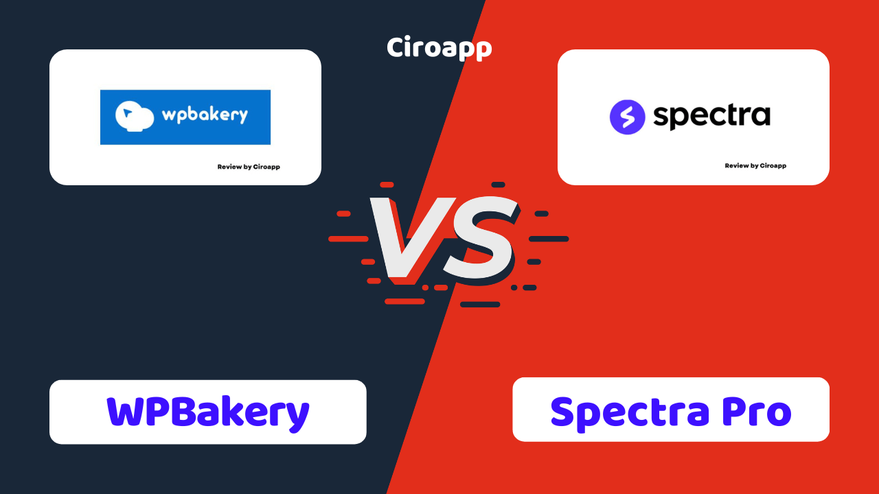 WPBakery vs Spectra Pro