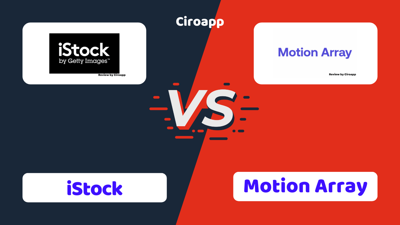 iStock vs 모션 어레이