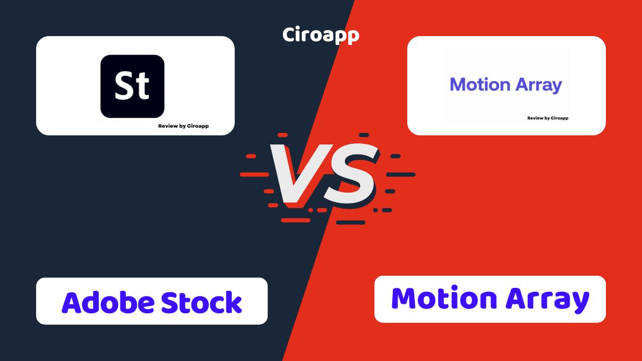 Adobe Stock vs Motion Array