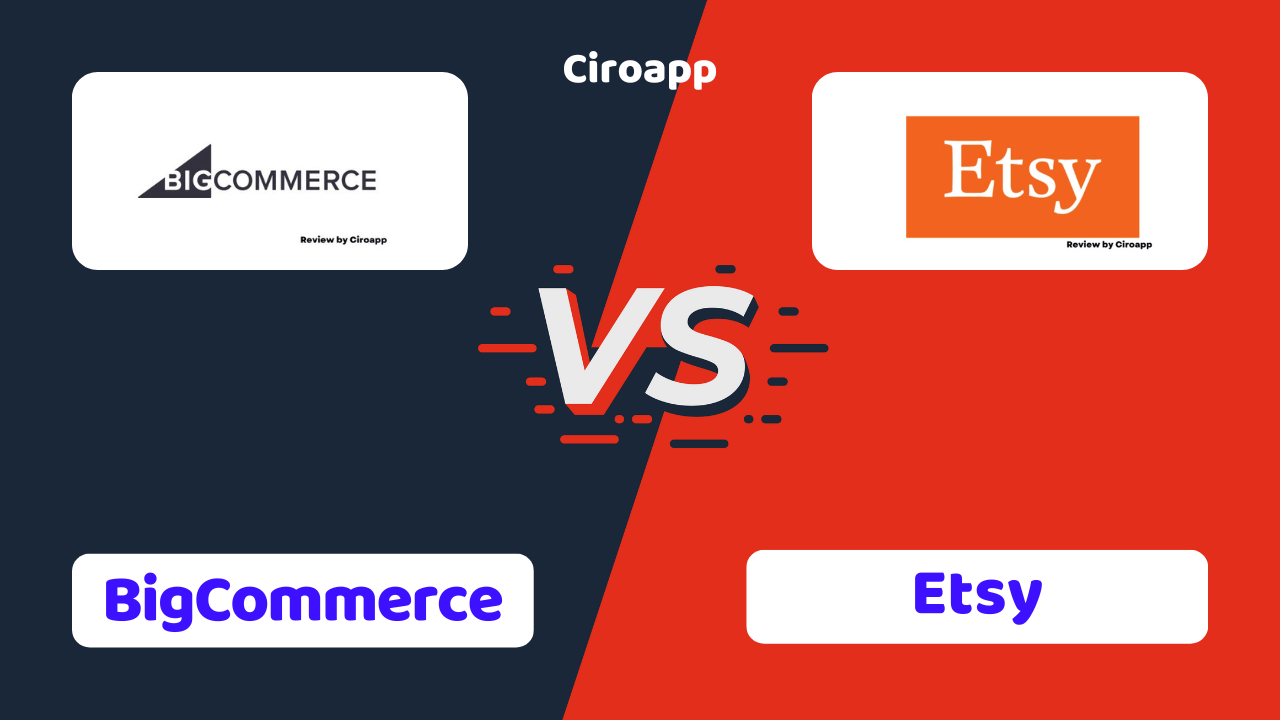 BigCommerce vs Etsy