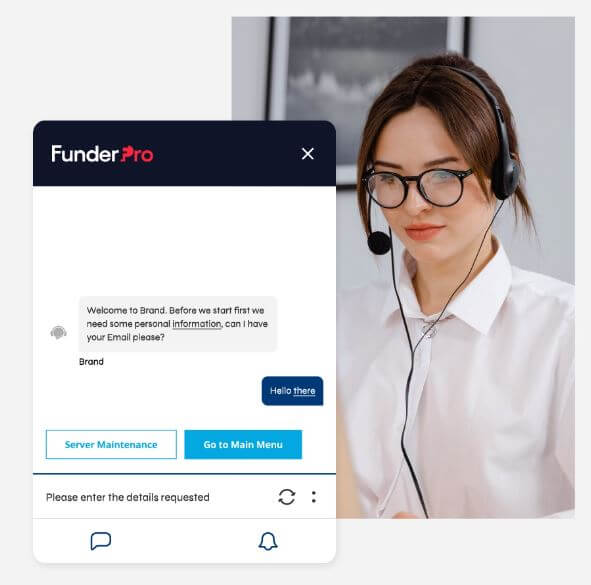 FunderPro customer support