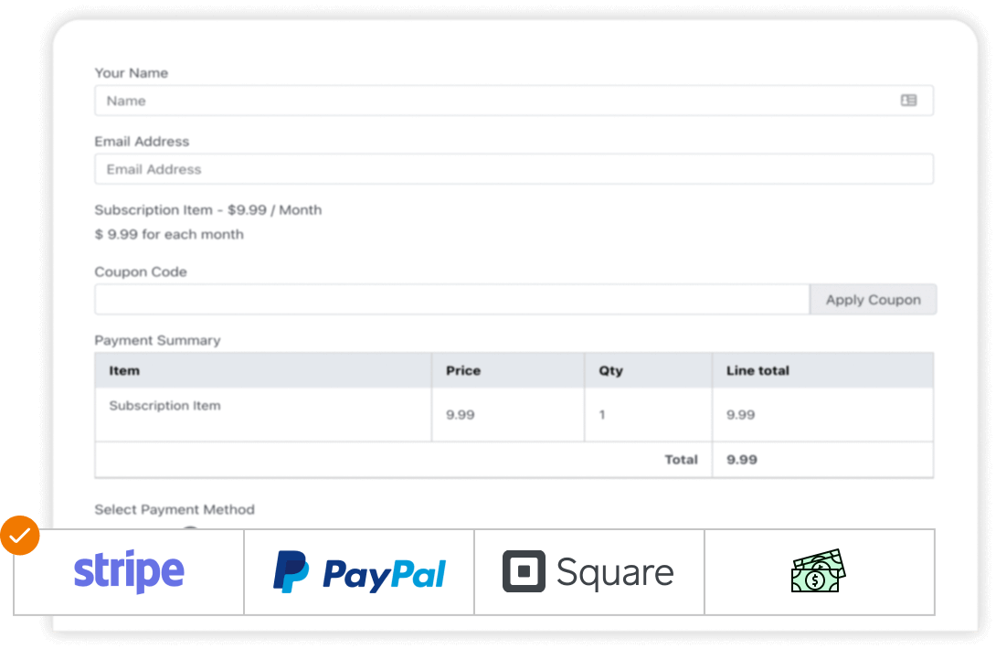 Paymattic metodi di pagamento multipli 1