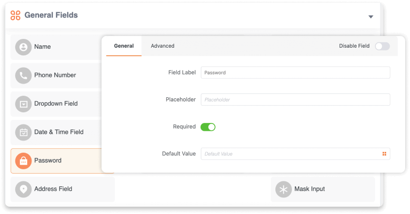 Password di sicurezza Paymattic