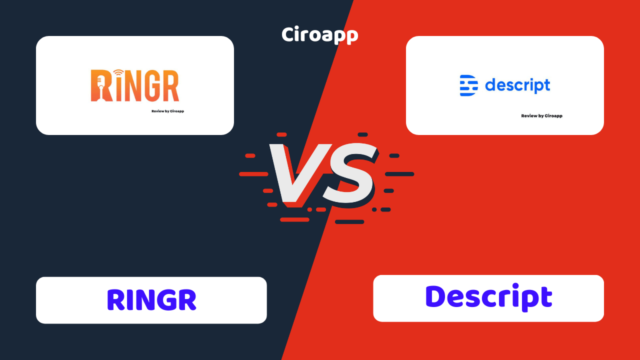 RINGR vs Descript