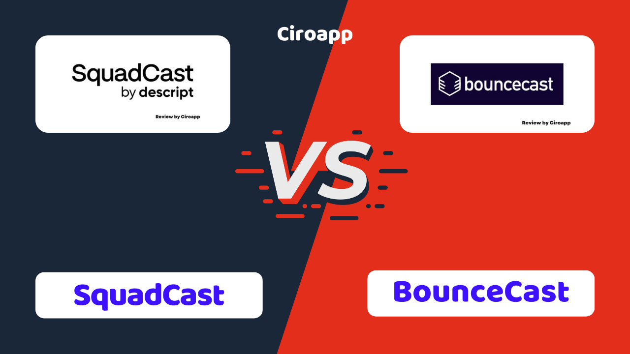 SquadCast vs BounceCast