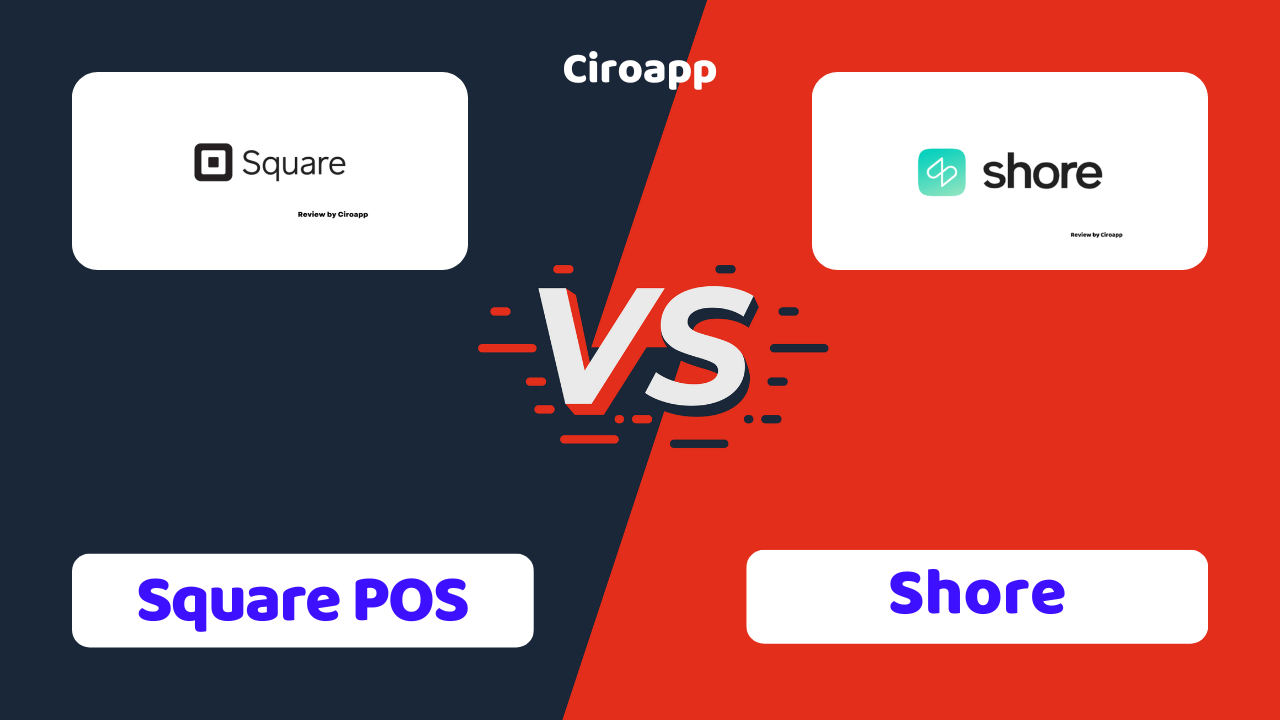 Square POS vs 샤워