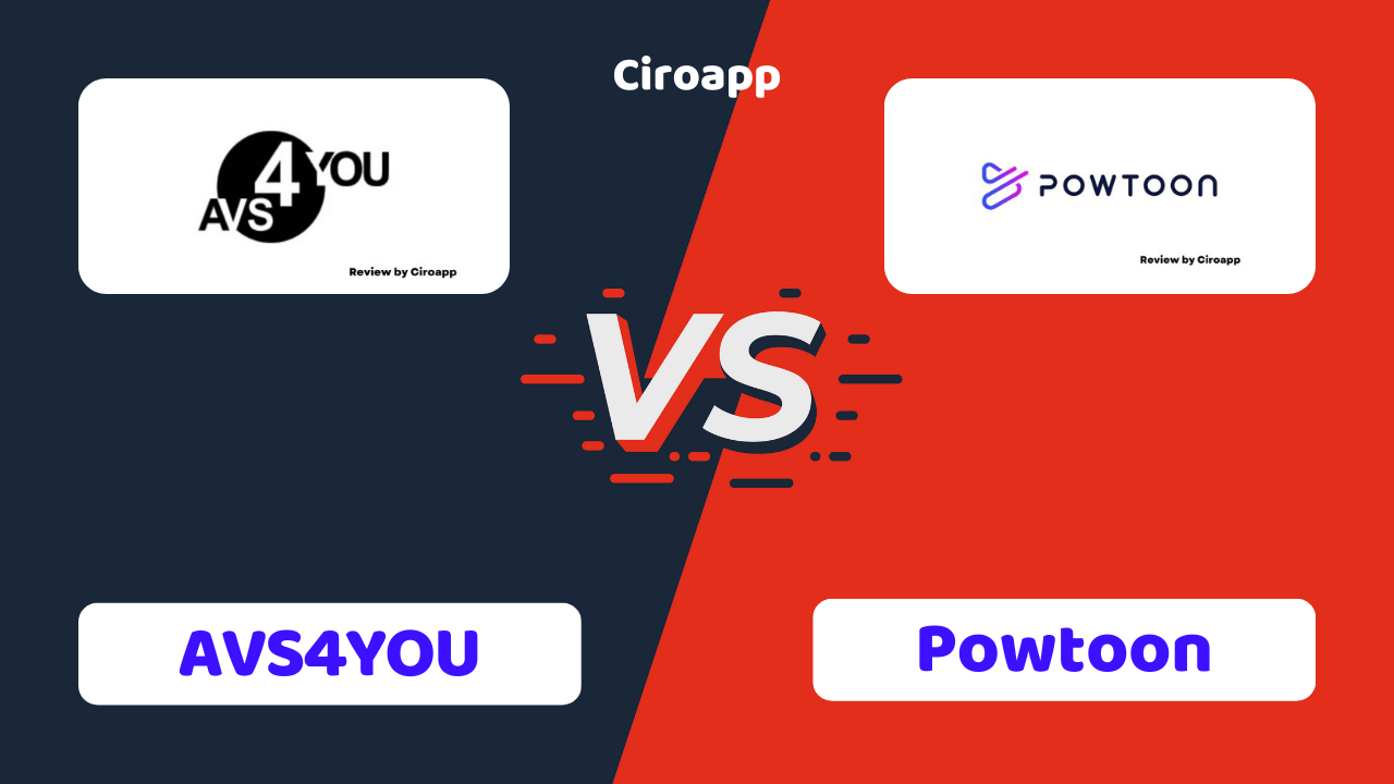 AVS4YOU vs Powtoon