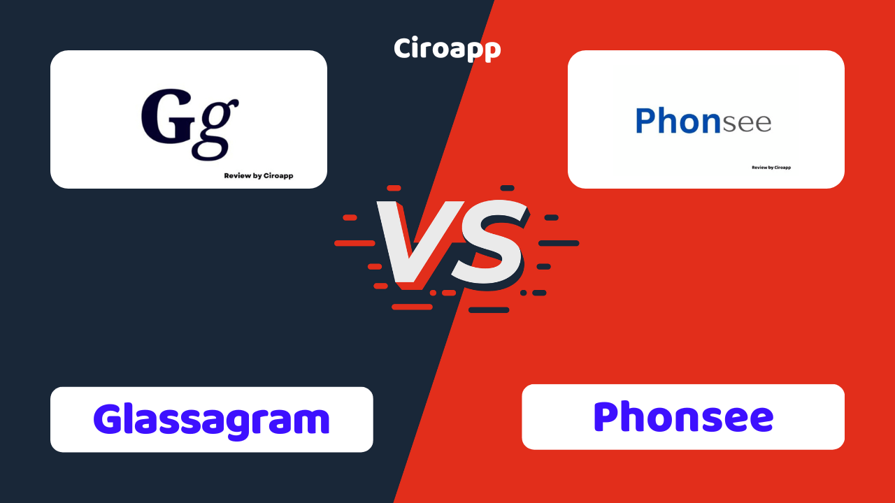 Glassagram vs Phonsee