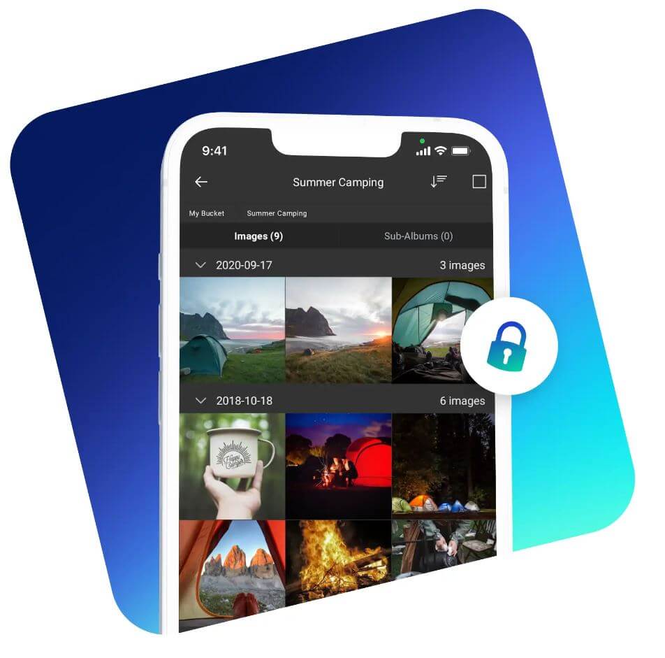 PhotoBucket secure backup