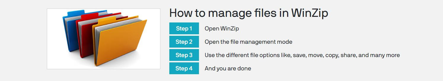 WinZip file management