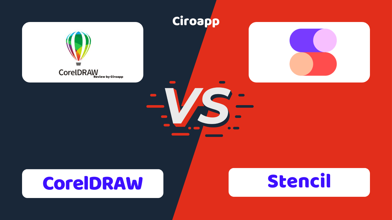 CorelDRAW vs Stencil