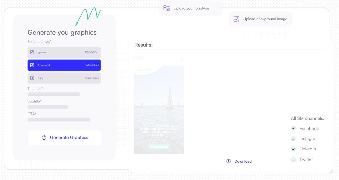 Digital First AI graphics generation