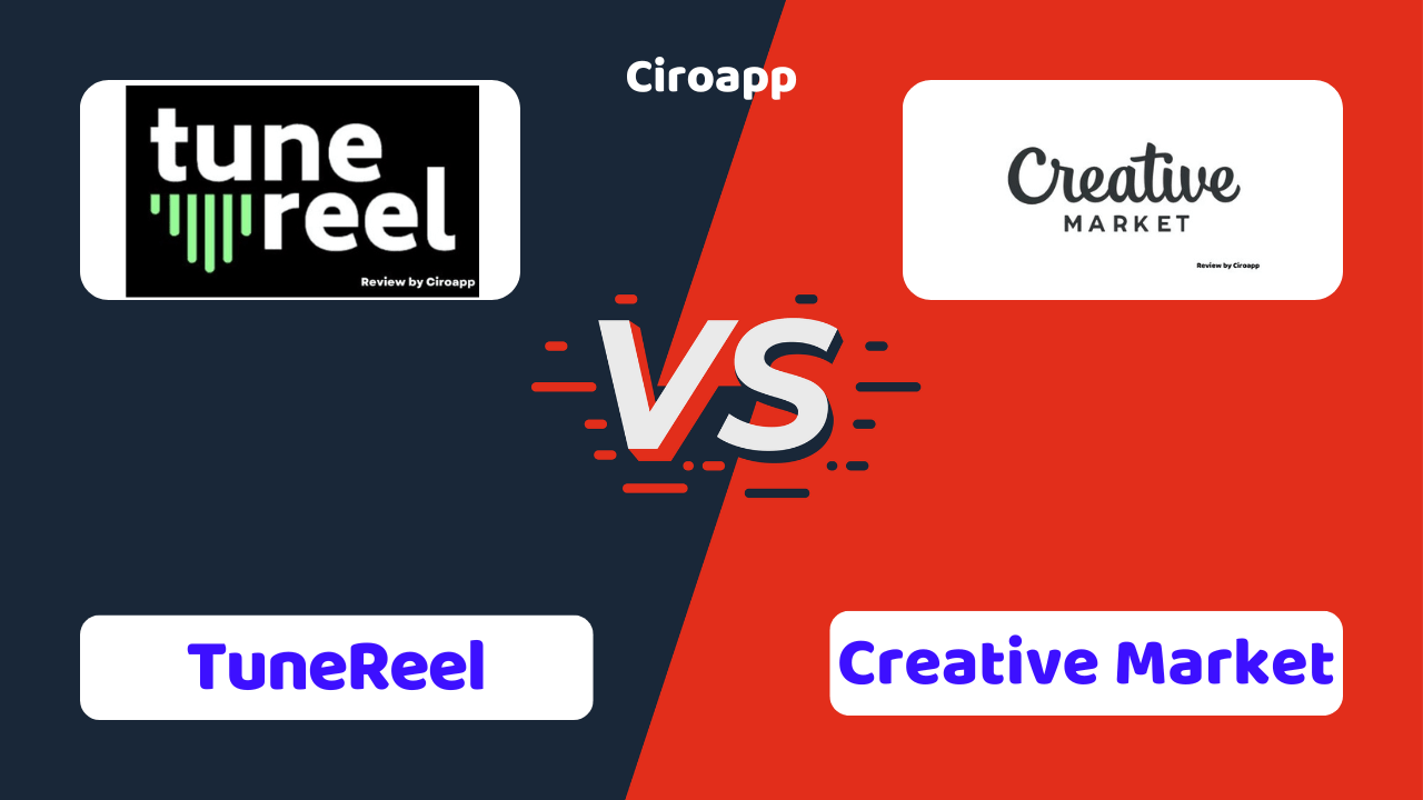 TuneReel vs Creative Market