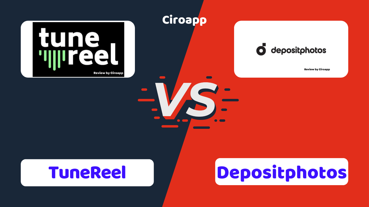 TuneReel vs Dépôtphotos