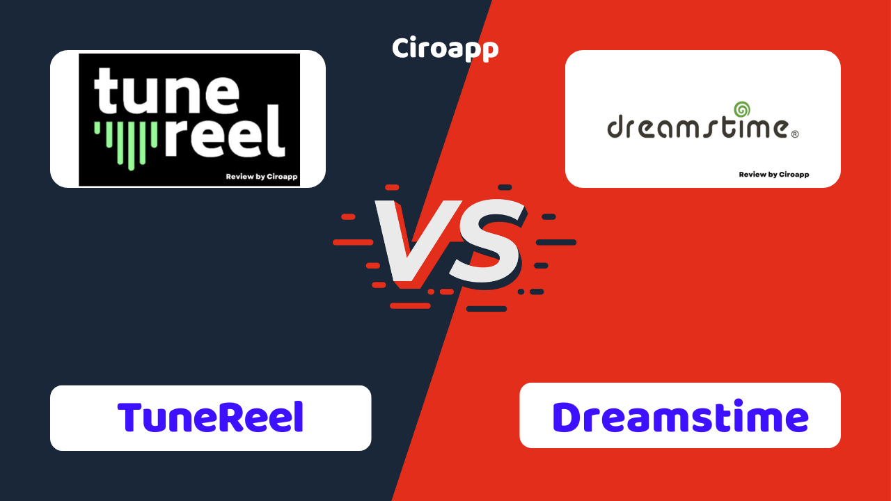 TuneReel vs Dreamstime