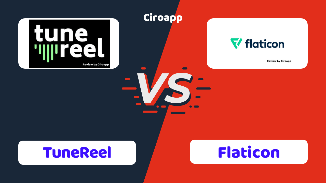 TuneReel vs Flaticon