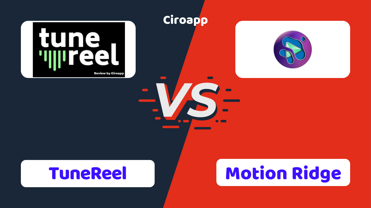 TuneReel vs Motion Ridge