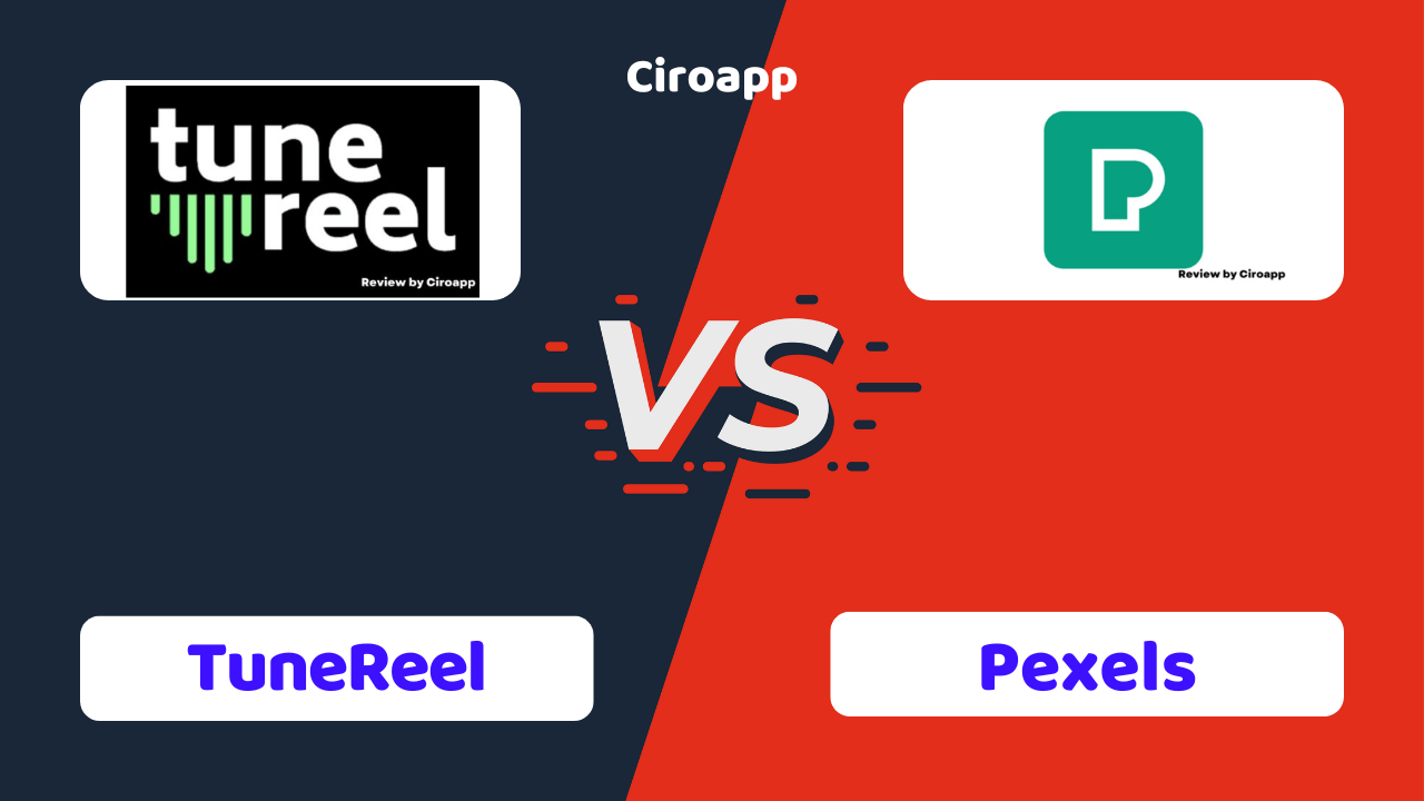 TuneReel vs Pexels