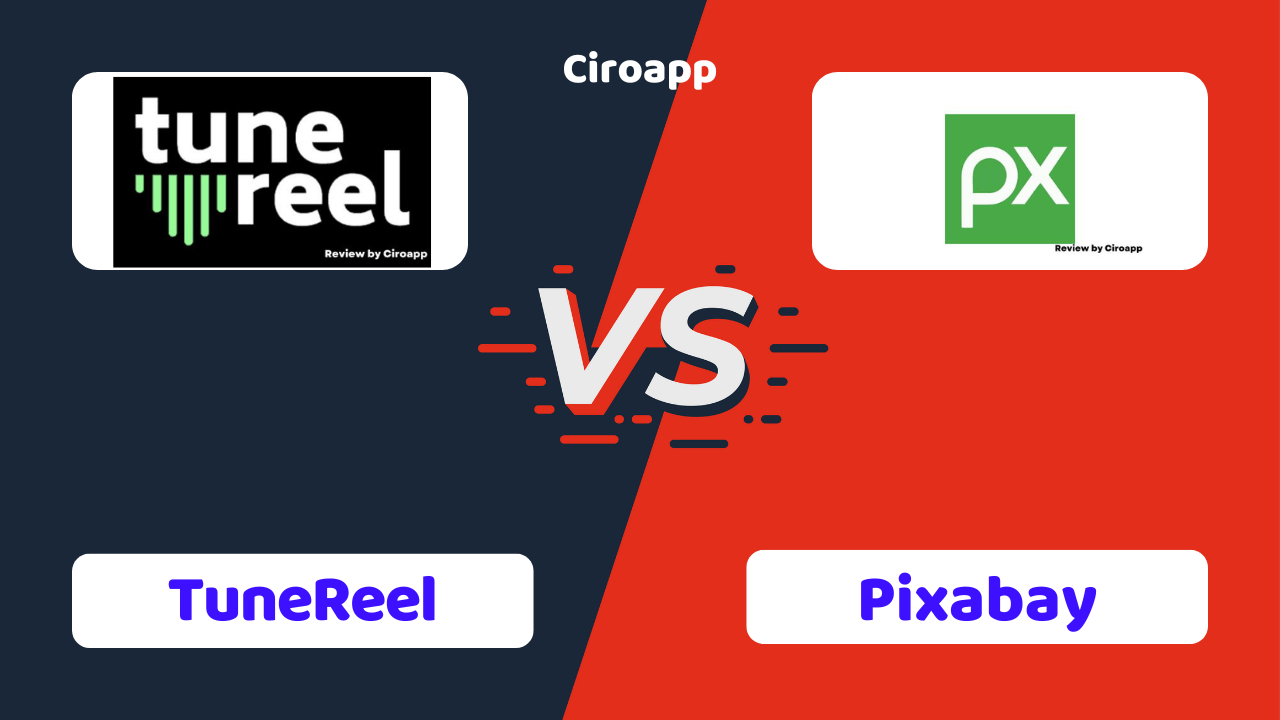 TuneReel vs Pixabay