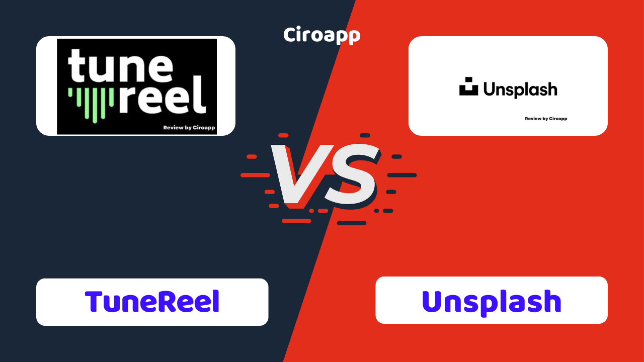 TuneReel vs Unsplash