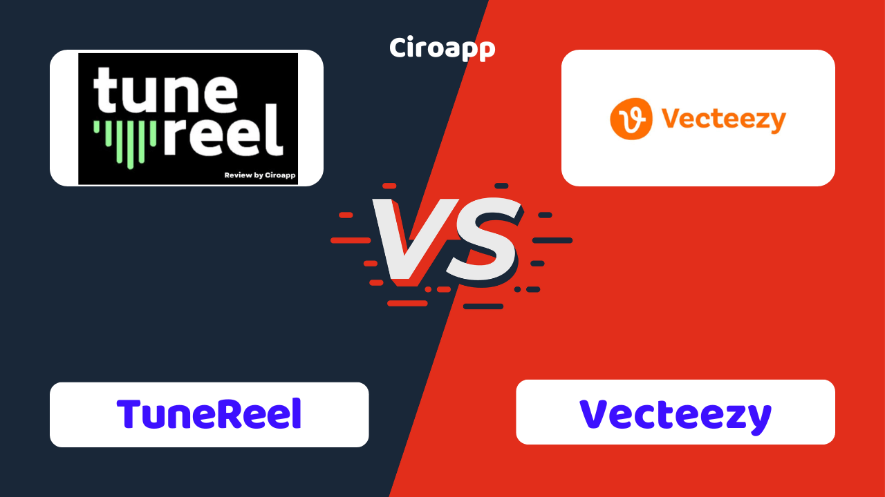 TuneReel vs Vecteezy