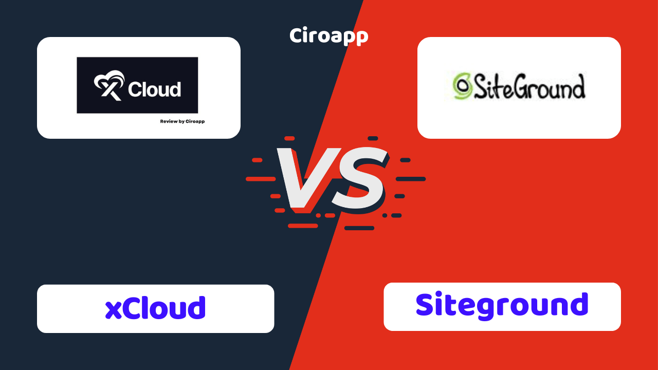 xCloud vs Siteground