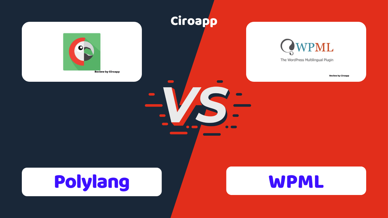 Polylang vs WPML