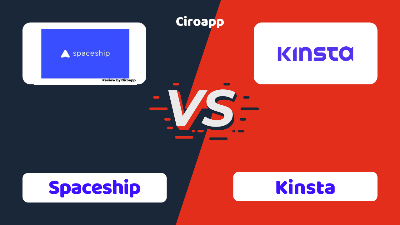 Spaceship vs Kinsta