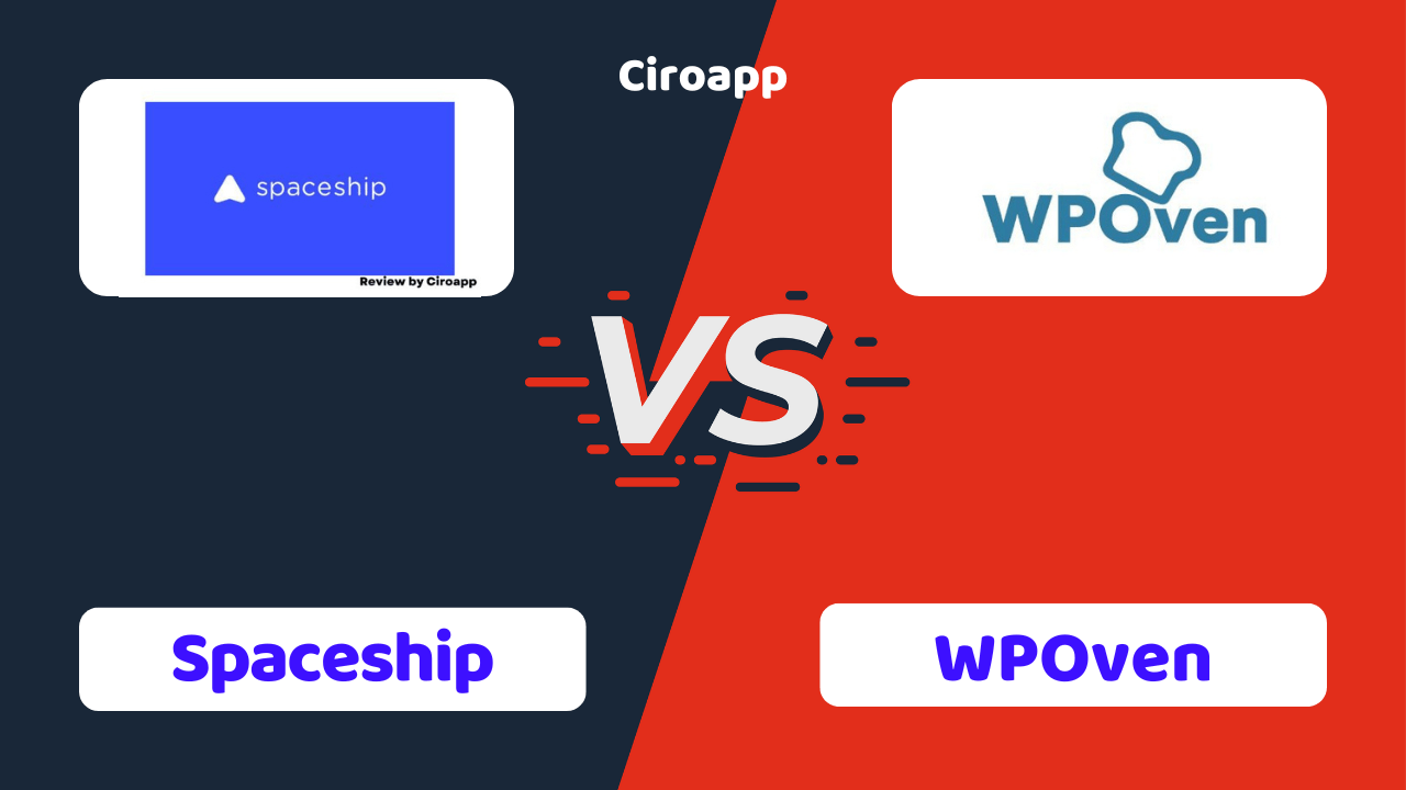 Spaceship vs WPOven