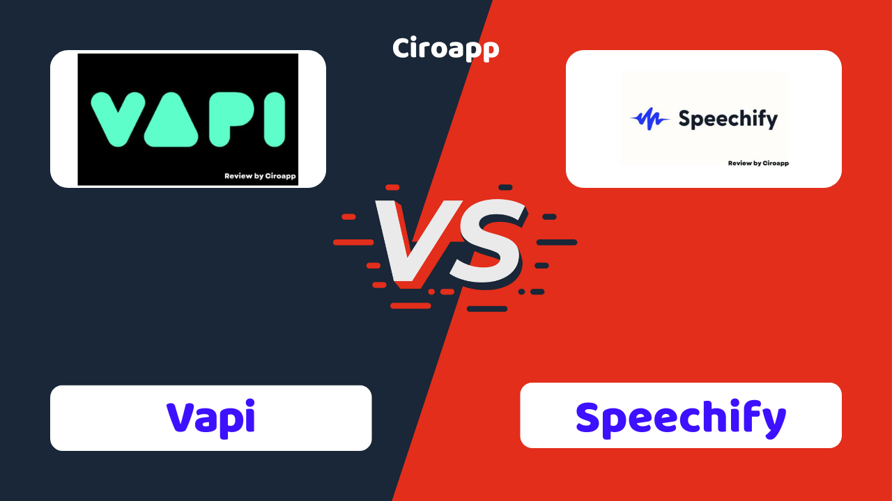 Vapi vs Speechify