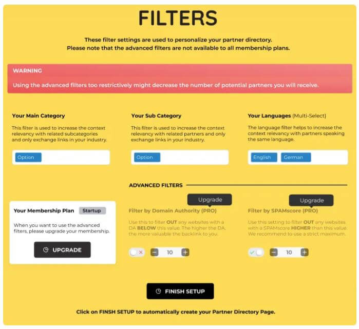 ViSPR automated filtering